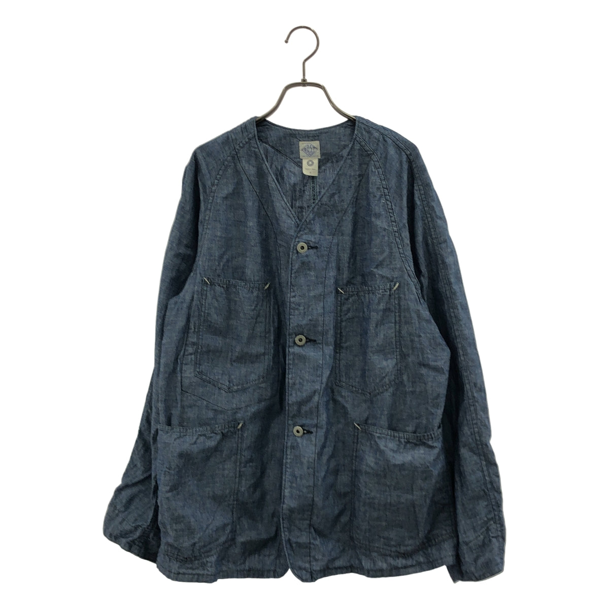 POST O'ALLS | 無領牛仔布連體工作服 | M碼 |