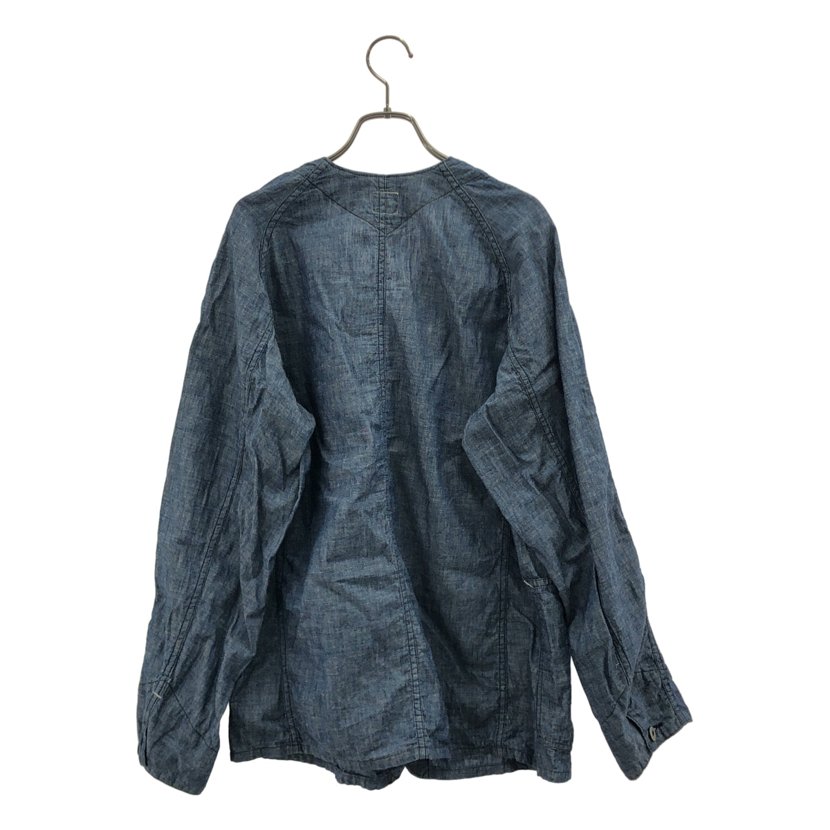 POST O'ALLS | 無領牛仔布連體工作服 | M碼 |