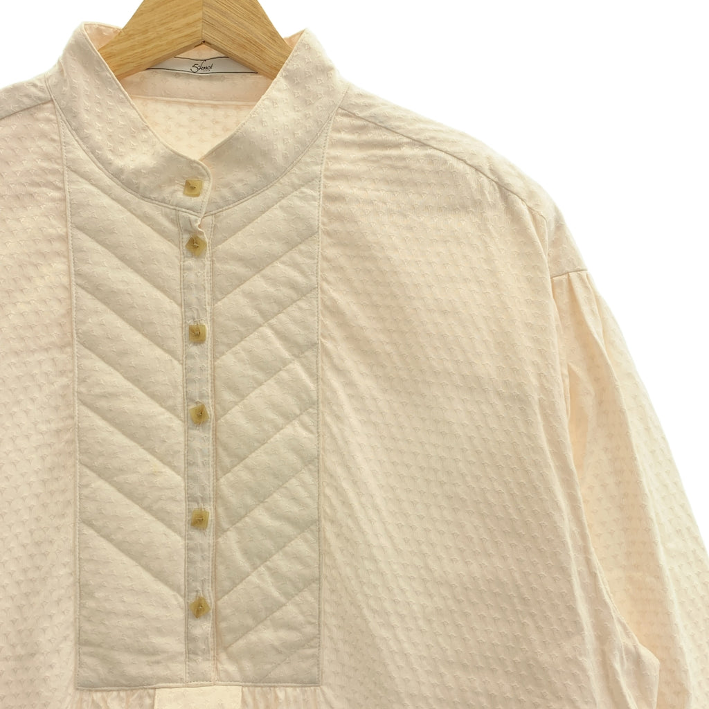 5-knot..... / ファイブノット | コットン キルティング プルオーバー ワンピース | F | レディース