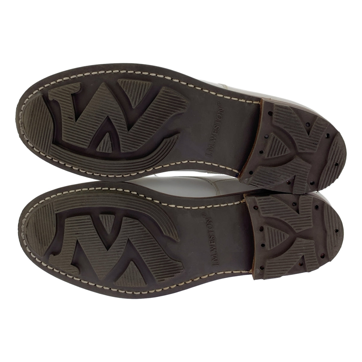 JM WESTON | 高爾夫 | 皮革繫帶鞋 | 4D | 白色 | 女款