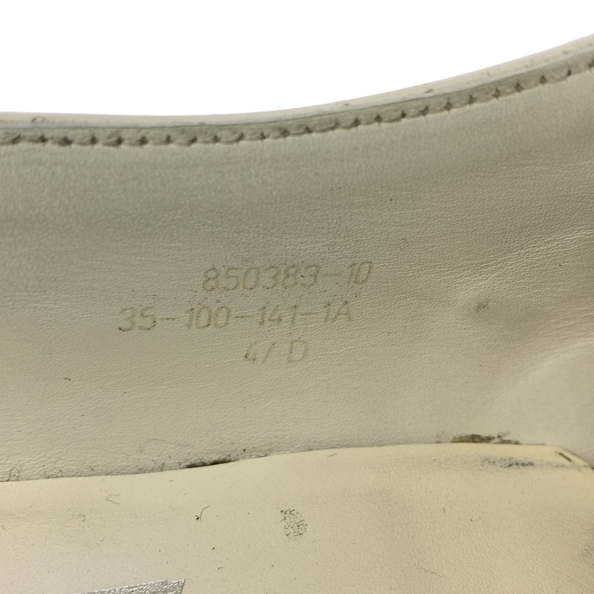 J.M. WESTON / ジェイエムウエストン | GOLF ゴルフ / レザー レースアップシューズ | 4D | ホワイト | レディース