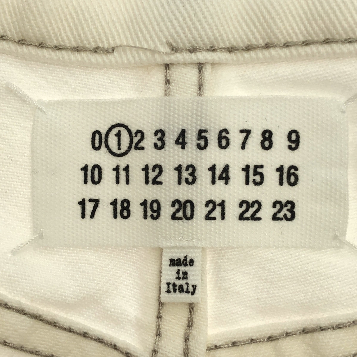 Maison Margiela / メゾンマルジェラ | 2021AW | スラッシュディテール カットオフ デニムパンツ | 38 |