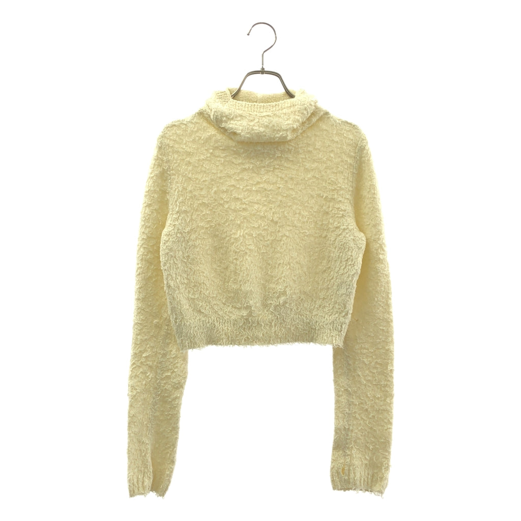 THE SHISHIKUI / シシクイ | east / OFF WHITE フーデッド ニット プルオーバー | F | レディース