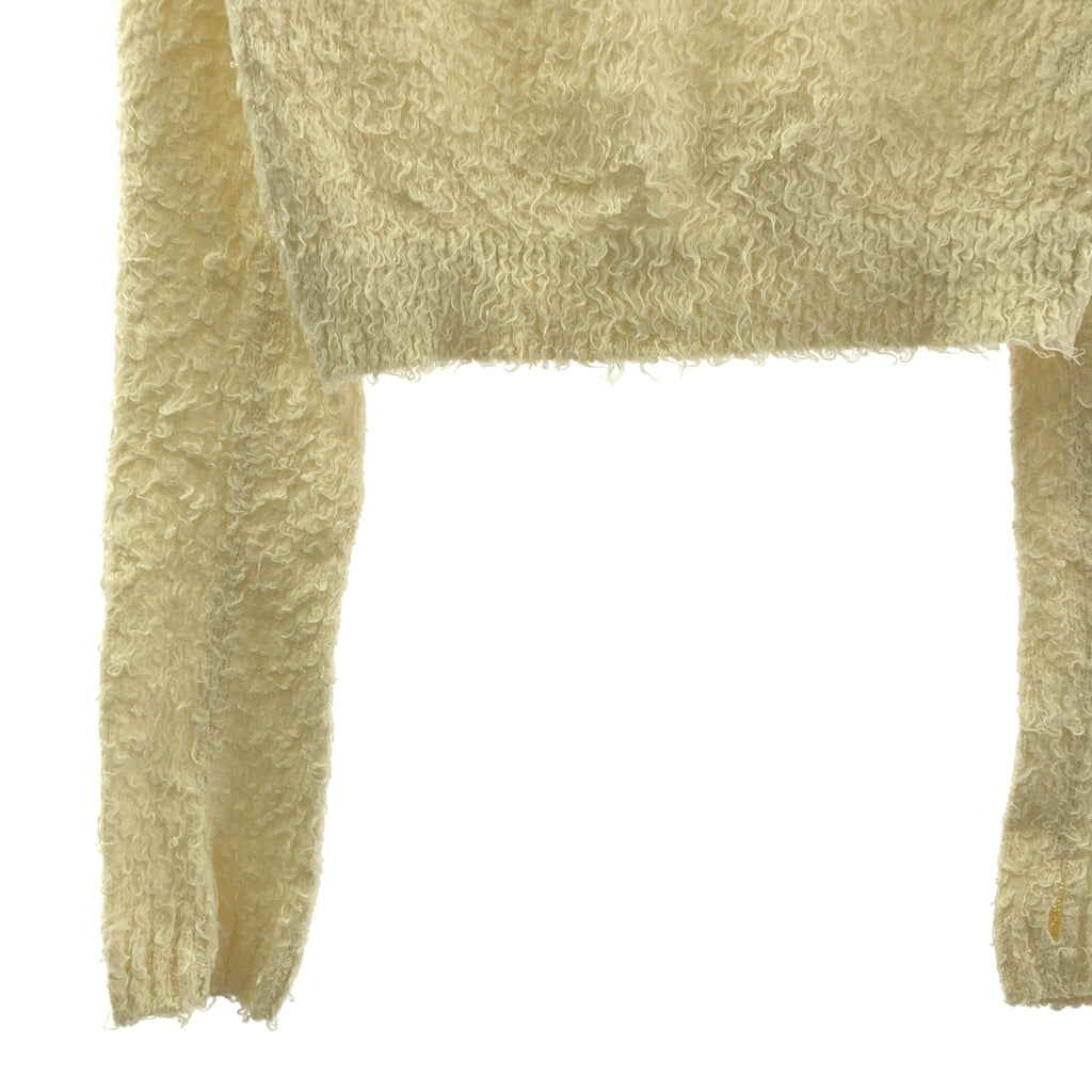 THE SHISHIKUI / シシクイ | east / OFF WHITE フーデッド ニット プルオーバー | F | レディース