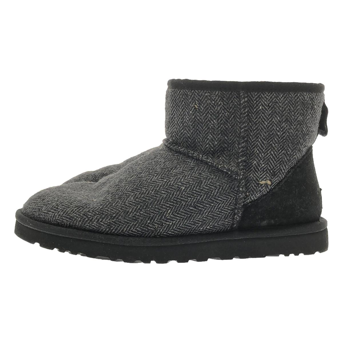 UGG | CLASSIC TWEED | Classic Tweed Wool Herringbone Boa Shearling Boots | Size 26 | Men's