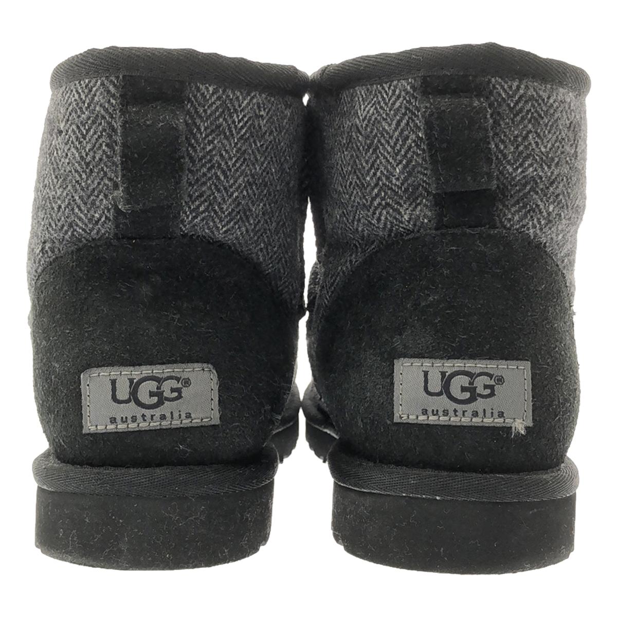 UGG | CLASSIC TWEED | Classic Tweed Wool Herringbone Boa Shearling Boots | Size 26 | Men's