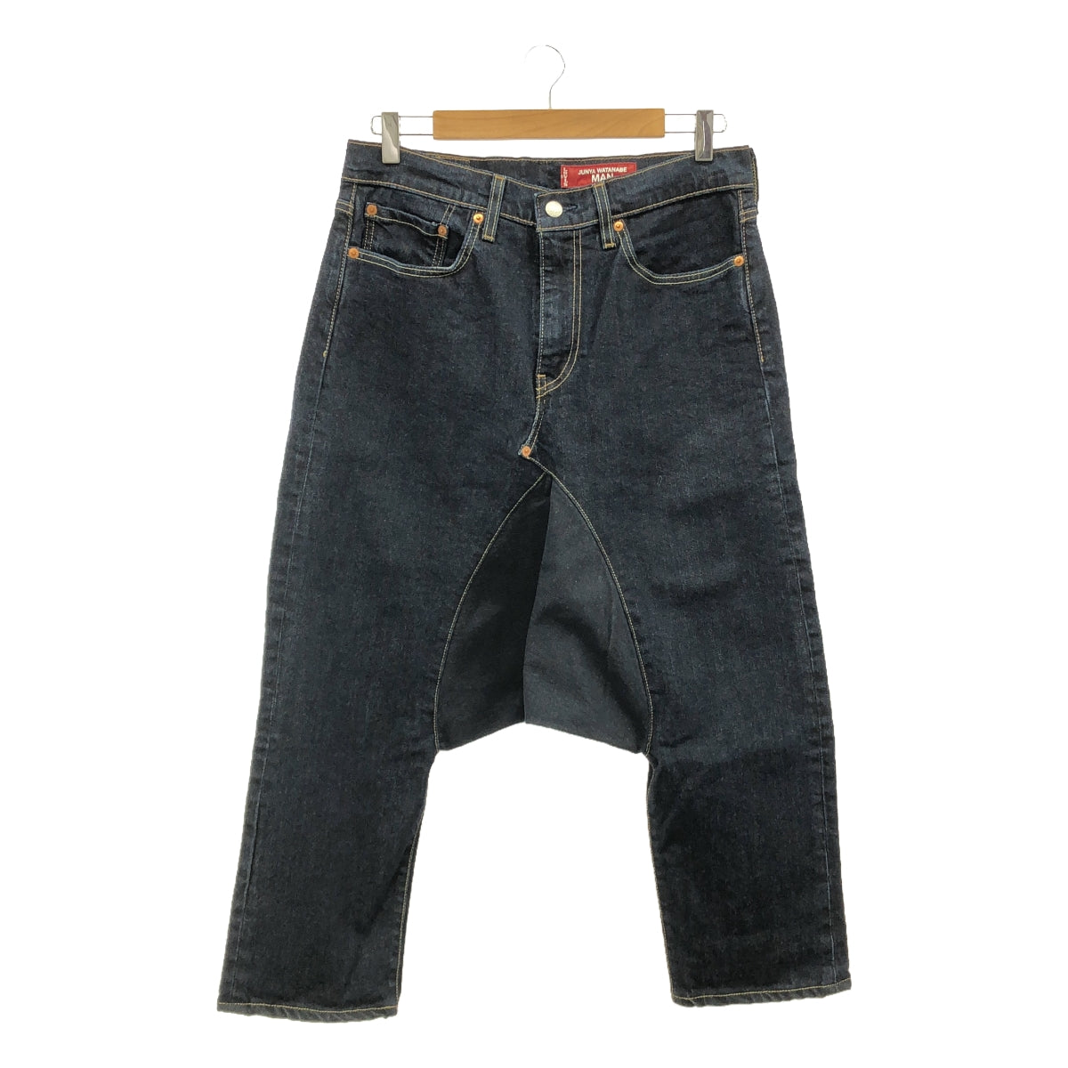 【美品】  JUNYA WATANABE MAN / ジュンヤワタナベマン | 2022SS | サルエル パンツ Levi's 502 | XS | インディゴ | メンズ