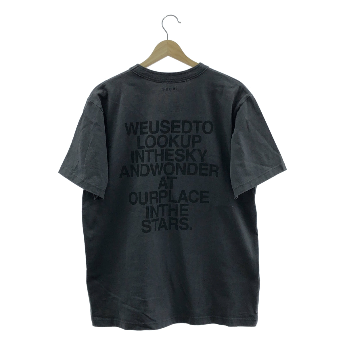 sacai / 사카이 | 2023AW | Graphic T-Shirt 코튼 그래픽 프린트 티셔츠 | 3 | 남성