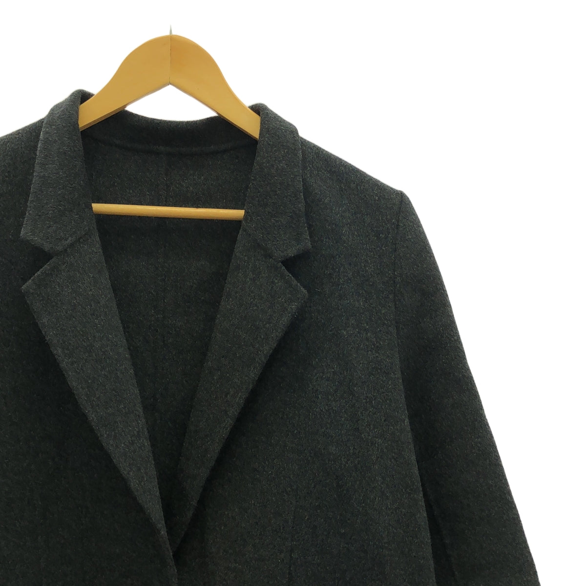 乾淨整潔 | 2023AW | S120 長版外套 | 38 | 灰色 | 女款