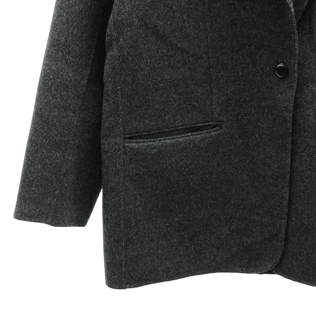 乾淨整潔 | 2023AW | S120 長版外套 | 38 | 灰色 | 女款