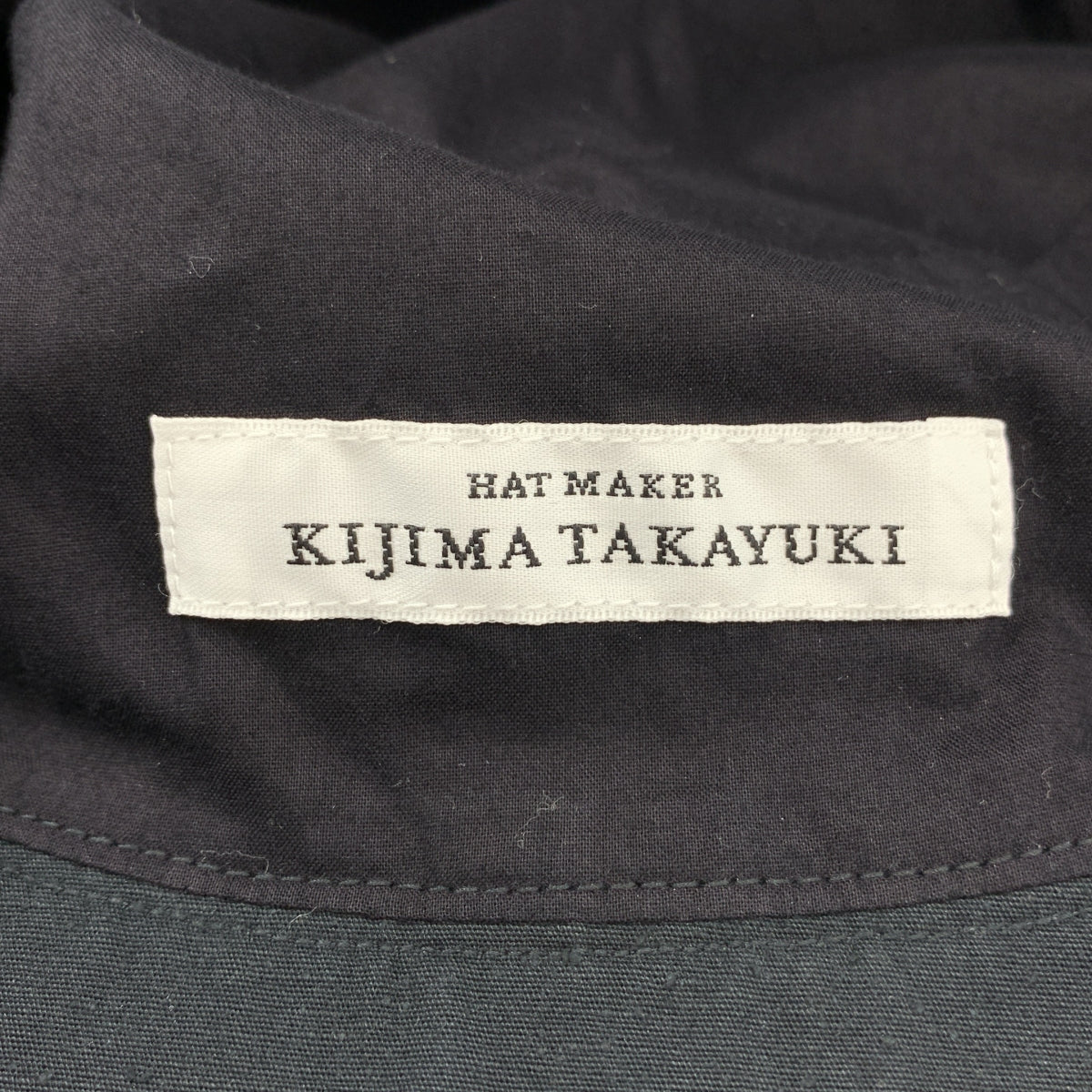 KIJIMA TAKAYUKI / 키지 마타 카유키 | 2023SS | COTTON SILK BUCKET HAT 코튼 실크 버킷 모자 | 2 | 기타