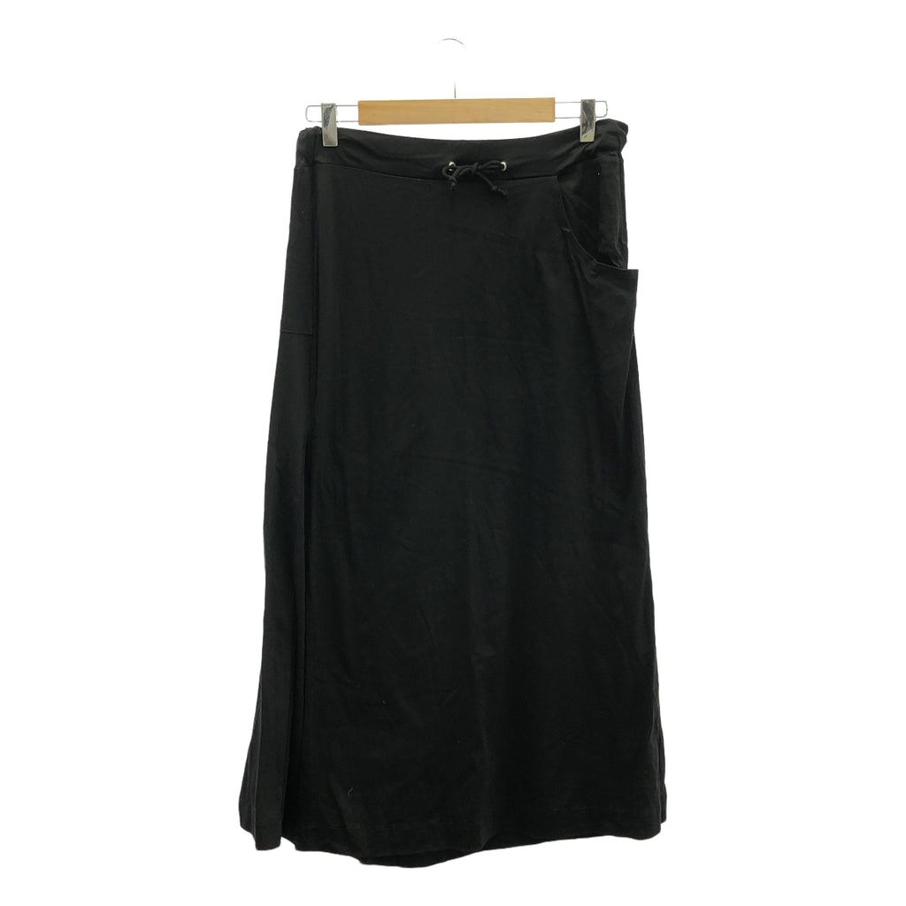 Yohji Yamamoto FEMME / 요우지야마모토팜 | 2006SS | 변형 비대칭 드로우 스트링 스커트 바지 | 2 | 블랙 | 여성