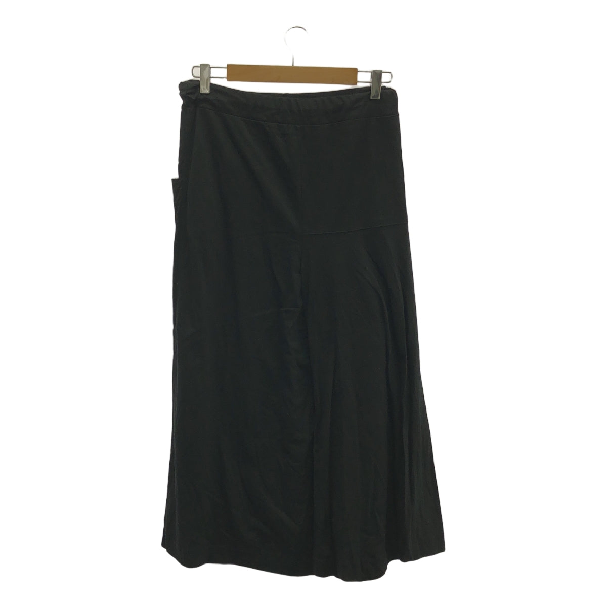 Yohji Yamamoto FEMME / 요우지야마모토팜 | 2006SS | 변형 비대칭 드로우 스트링 스커트 바지 | 2 | 블랙 | 여성