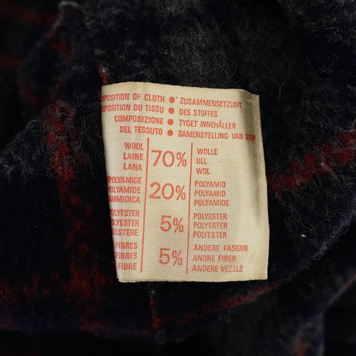 GLOVERALL / 글로버 올 | 60s~70s 빈티지 더플 코트 | 38 | 네이비 | 남성