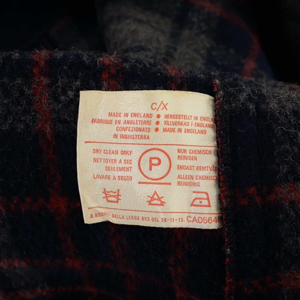 GLOVERALL / 글로버 올 | 60s~70s 빈티지 더플 코트 | 38 | 네이비 | 남성