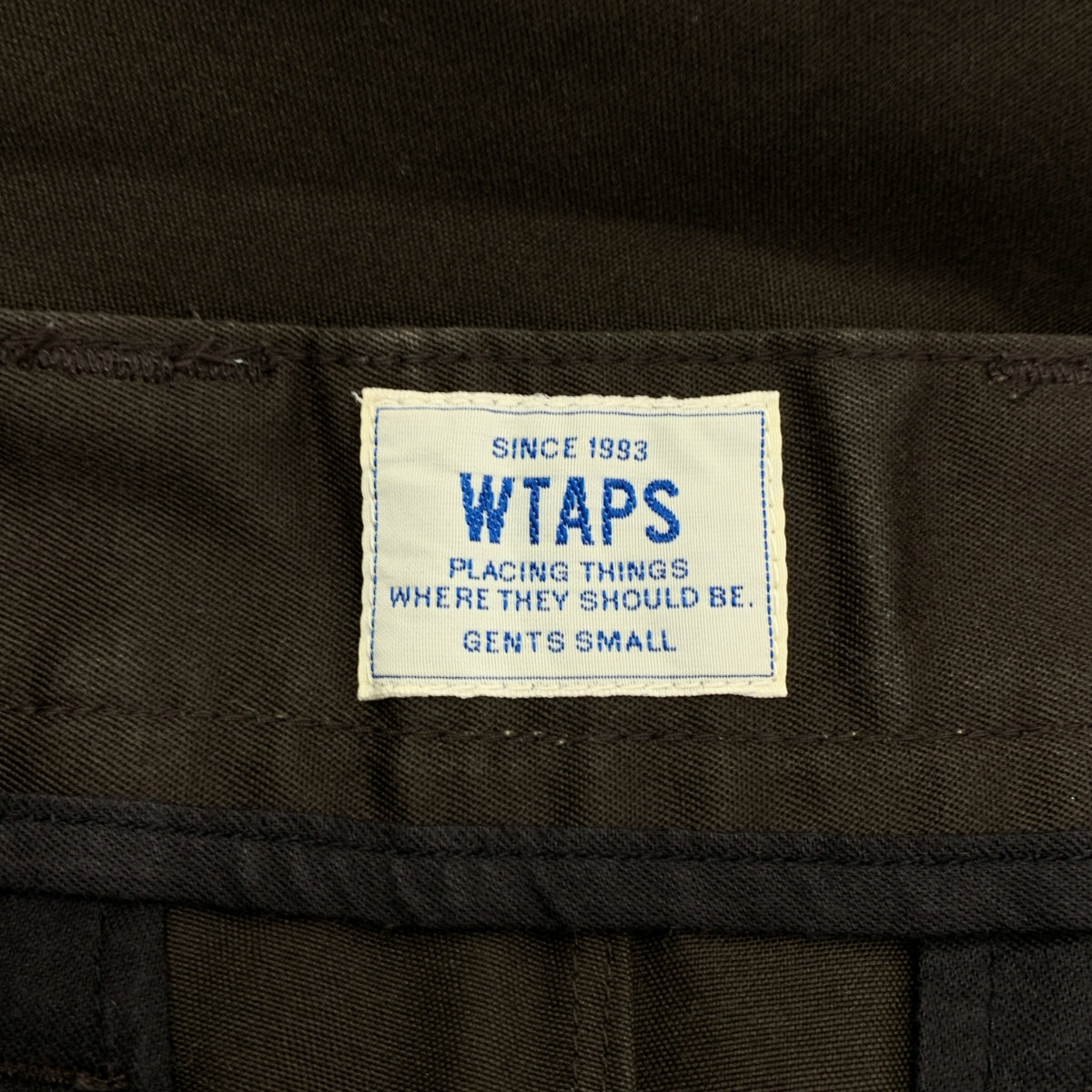 WTAPS / ダブルタップス | TROUSERS.COPO.TWILL KHAKI.TIGHT カーキ タイト トラウザーズ パンツ | S | メンズ