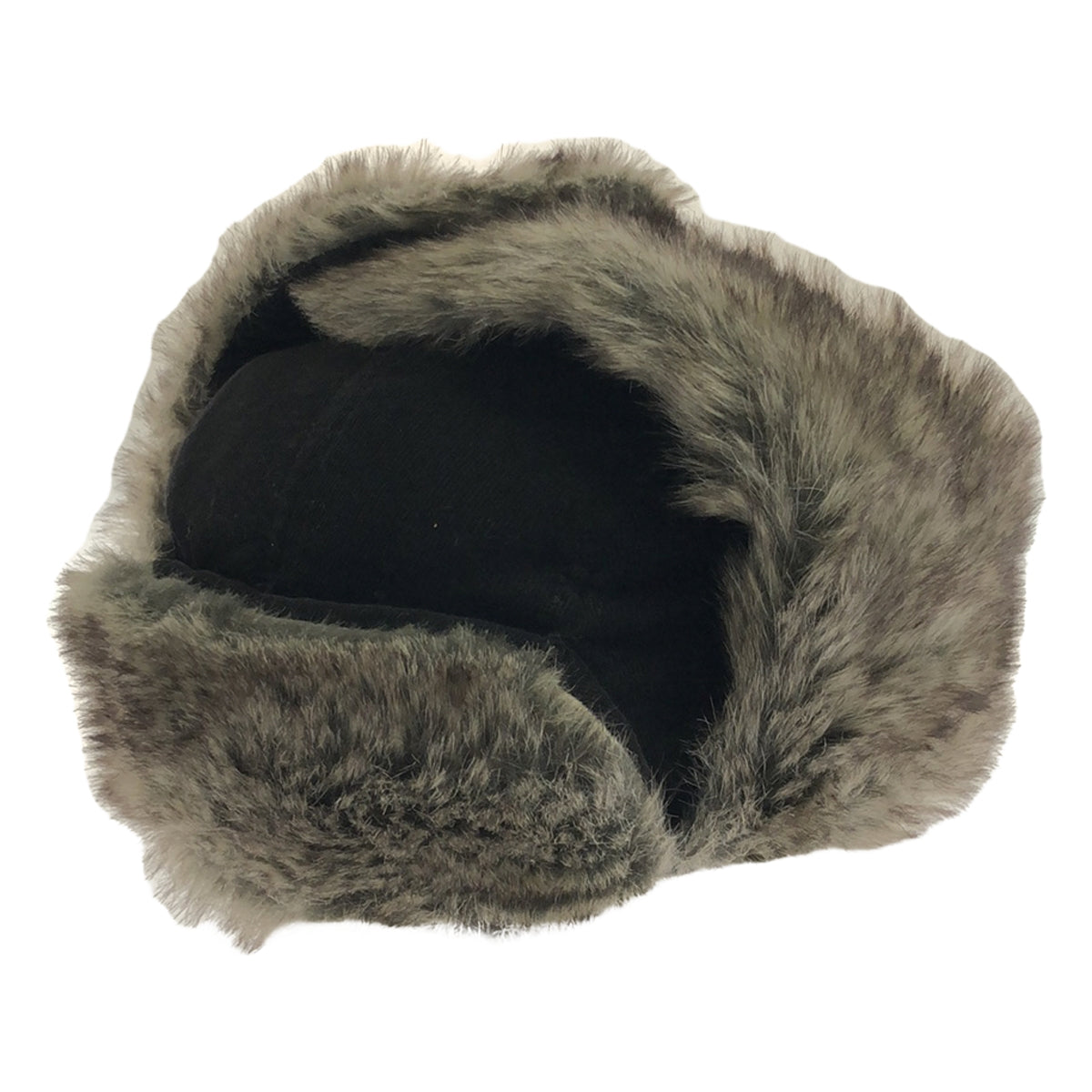 NEW ERA / New Era | Corduroy Faux Fur Flight Trapper Cap | M | Black | Men's