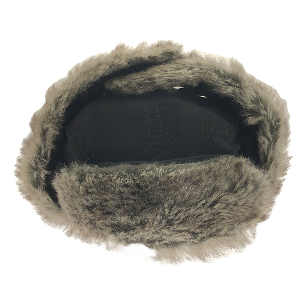 NEW ERA / New Era | Corduroy Faux Fur Flight Trapper Cap | M | Black | Men's