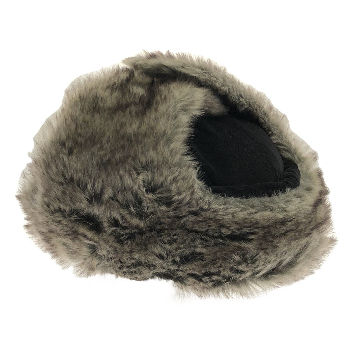 NEW ERA / New Era | Corduroy Faux Fur Flight Trapper Cap | M | Black | Men's