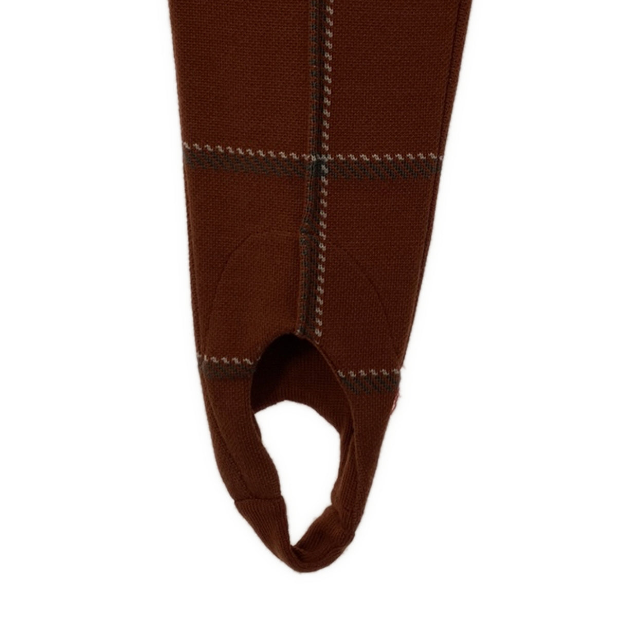 UNDER COVER / 언더커버 | 2020AW | 체크 니트 스키니 팬츠 | 1 | 오렌지 | 여성