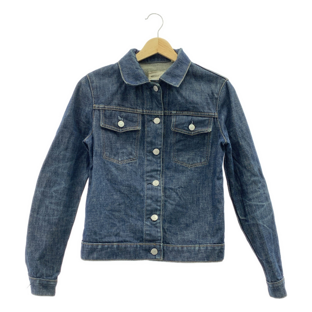 HELMUT LANG / 헬무트랑 | 1999 | Classic Raw Denim / 본인기 데님 트래커 재킷 | 38 | 인디고 |