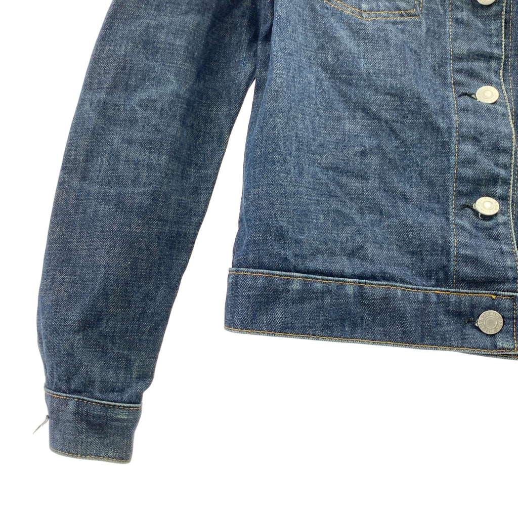 HELMUT LANG / 헬무트랑 | 1999 | Classic Raw Denim / 본인기 데님 트래커 재킷 | 38 | 인디고 |