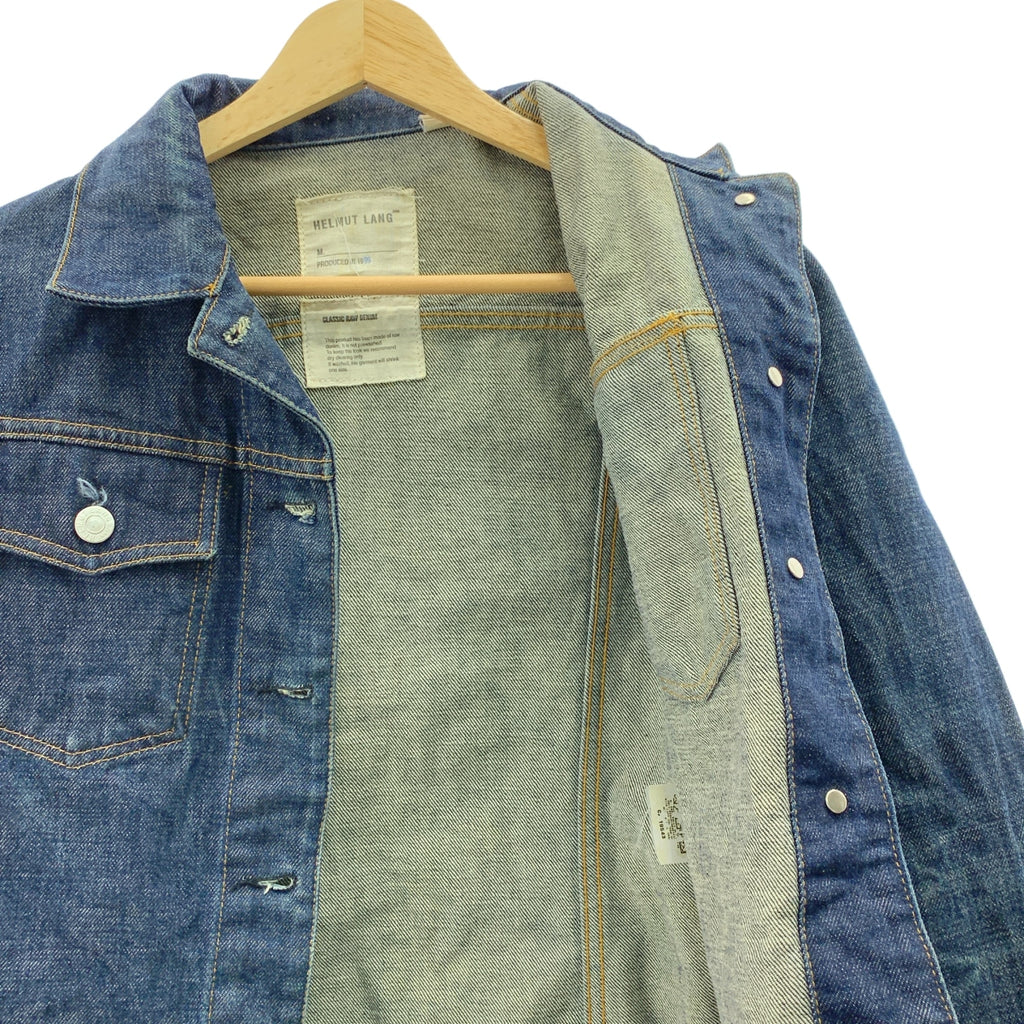 HELMUT LANG / 헬무트랑 | 1999 | Classic Raw Denim / 본인기 데님 트래커 재킷 | 38 | 인디고 |