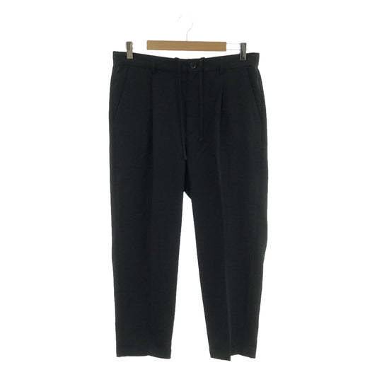 BEAUTY&amp;YOUTH | Polyester 1-pleat easy pants | L | Black | Men's