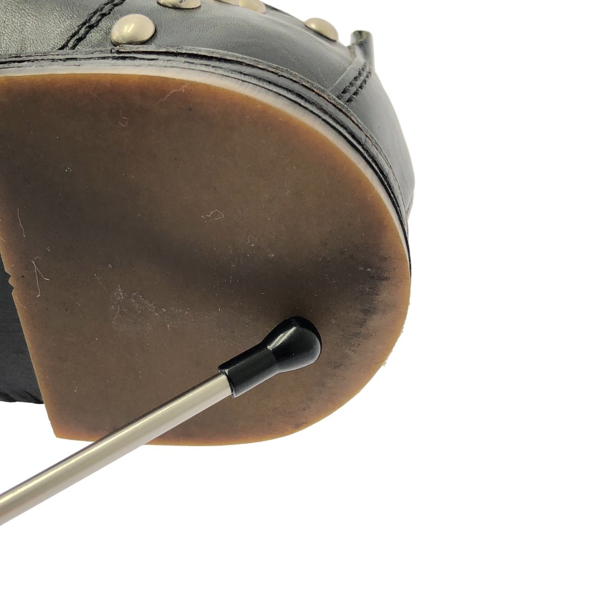 ebagos | 鉚釘圓頭皮鞋 | 3.5碼 | 黑色 | 女款