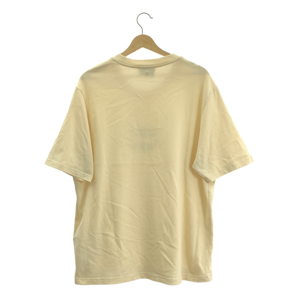 AMI Alexandre Mattiussi / 아미 알렉산드르 마튜시 | 코튼 로고 자수 티셔츠 | S |