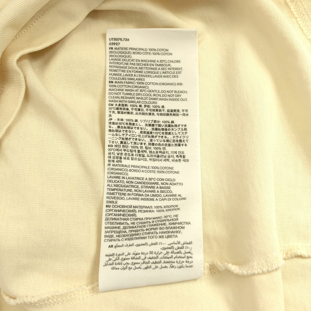 AMI Alexandre Mattiussi / 아미 알렉산드르 마튜시 | 코튼 로고 자수 티셔츠 | S |