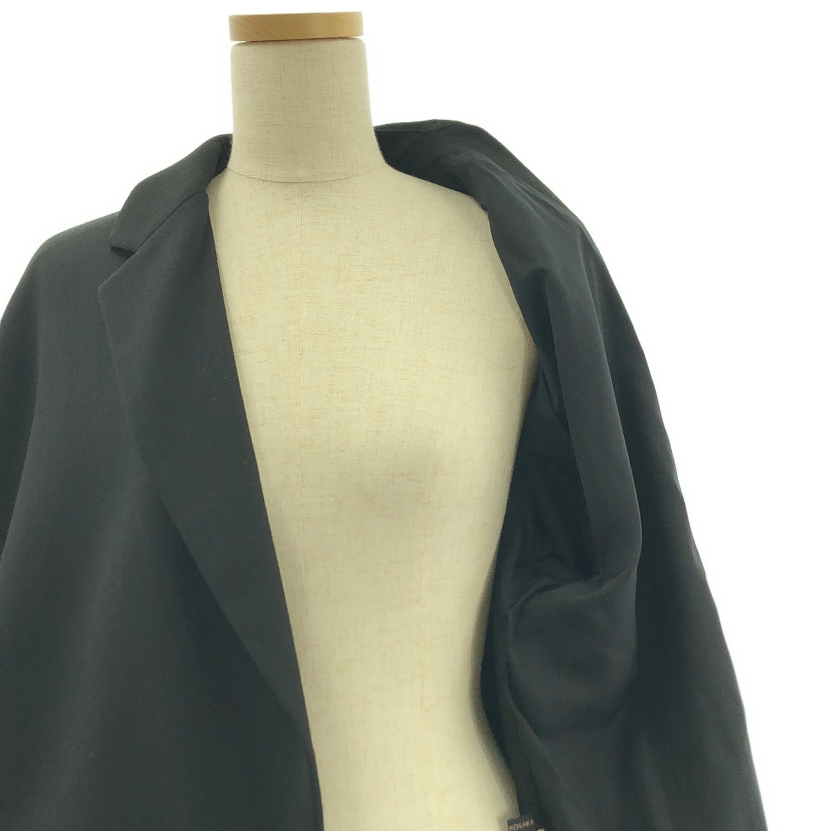 TAKESHI KOSAKA by Y's Pink Label / 다케시코우사카 바이와이즈핑크라벨 | 2011SS | 울 오버 실루엣 싱글 롱 재킷 코트 | 2 |