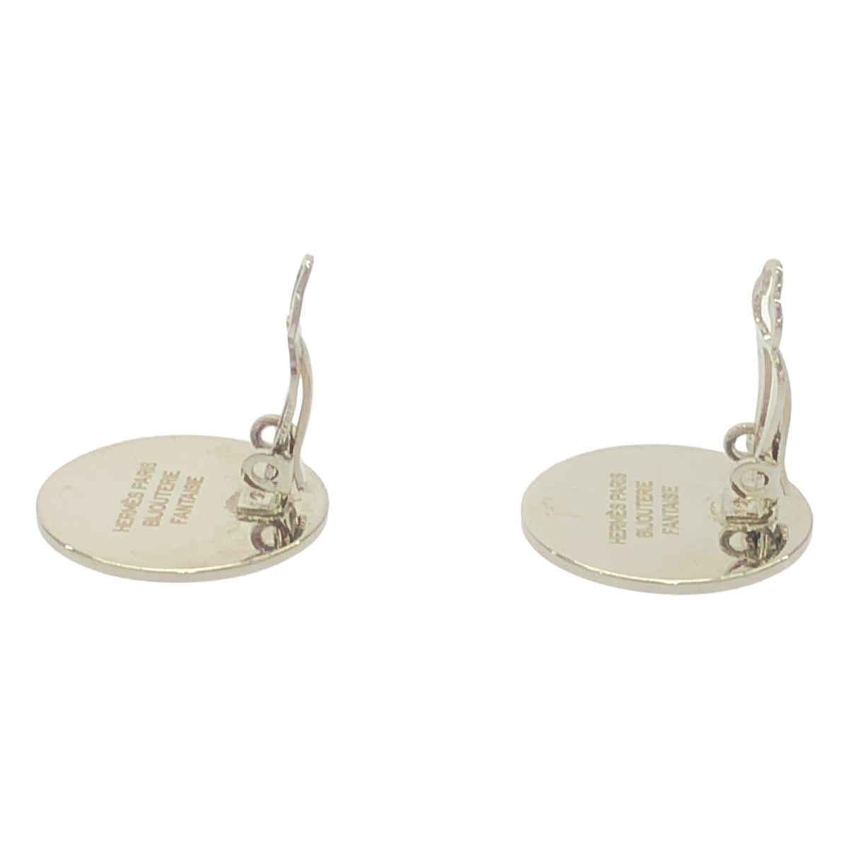 HERMES / エルメス | セリエ マーク イヤリング | シルバー | レディース