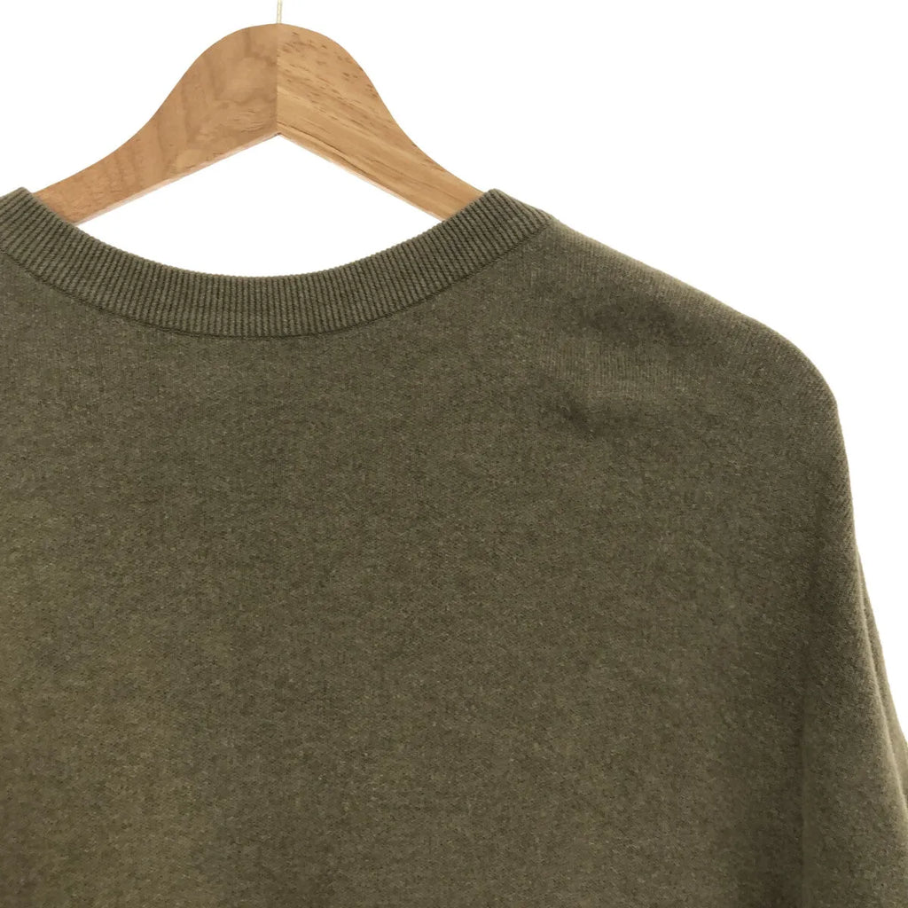 羅恩赫爾曼 |棉質圓領開衩針織衫 | XS |綠色 |女性的