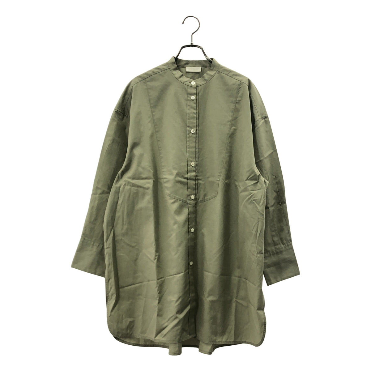 Tomorrowland BALLSEY / トゥモローランドボールジー | コンパクトコットンブロード ボザムチュニックシャツ | 36 | レディース