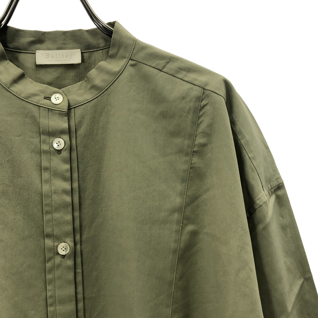 Tomorrowland BALLSEY / トゥモローランドボールジー | コンパクトコットンブロード ボザムチュニックシャツ | 36 | レディース