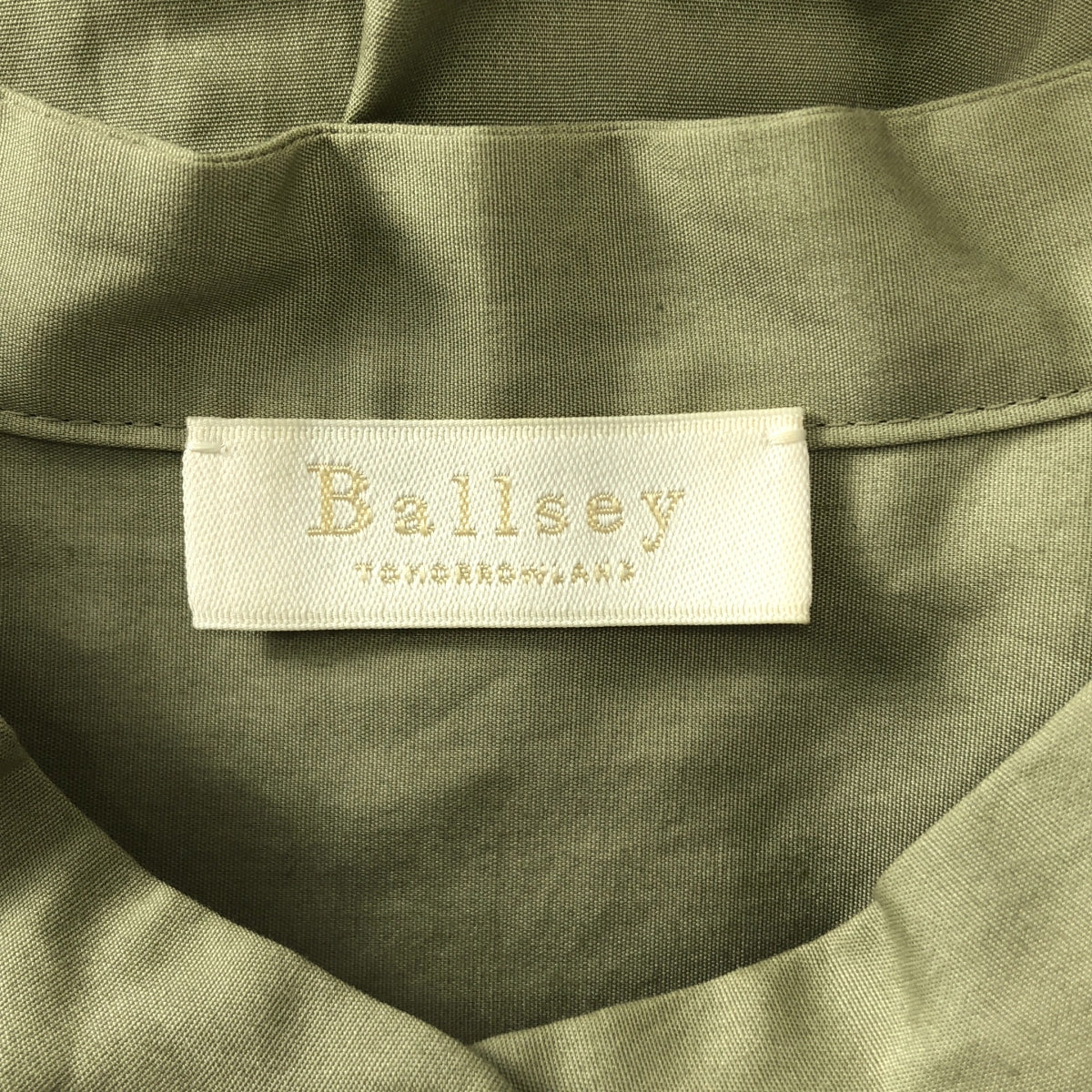 Tomorrowland BALLSEY / トゥモローランドボールジー | コンパクトコットンブロード ボザムチュニックシャツ | 36 | レディース