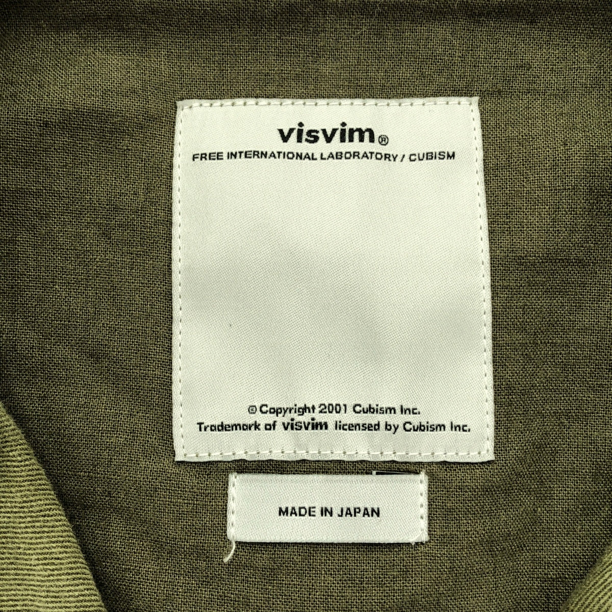 visvim / 비즈빔 | DMGD COTTON / LINEN ACHSE JKT / 밀리터리 스텐실 액세 자켓 | 1 | 남성