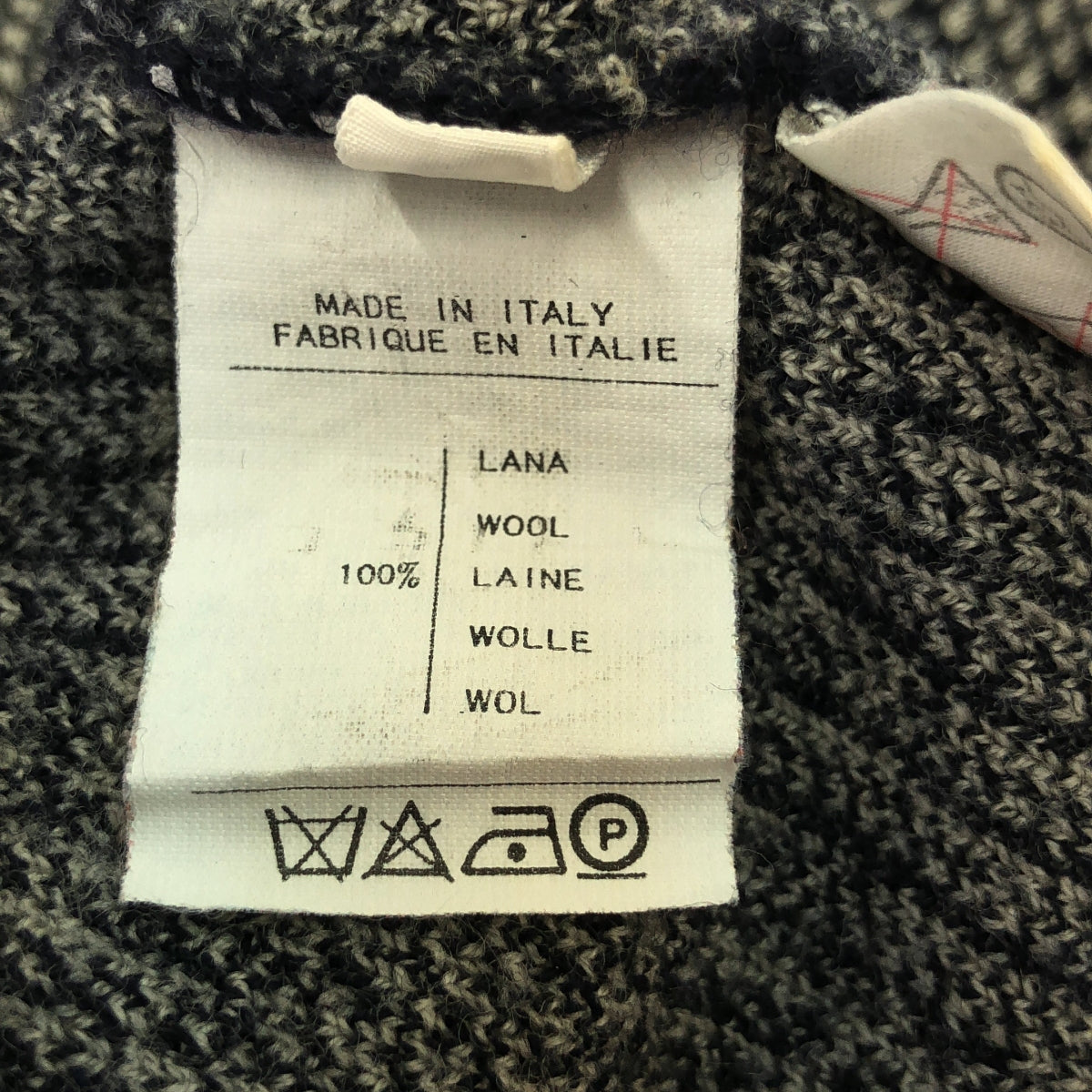 華倫天奴·格拉瓦尼 |格紋針織套頭衫 |加大尺碼 |黑色 |女性的