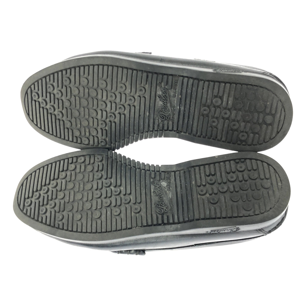 Paraboot / 파라부츠 | CORAUX 가죽 코인 로퍼 | 6.5 | 블랙 | 남성