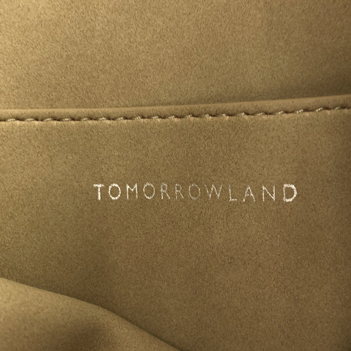 [Good Condition] TOMORROWLAND | 2-way handbag with shoulder strap | Gray | Women's