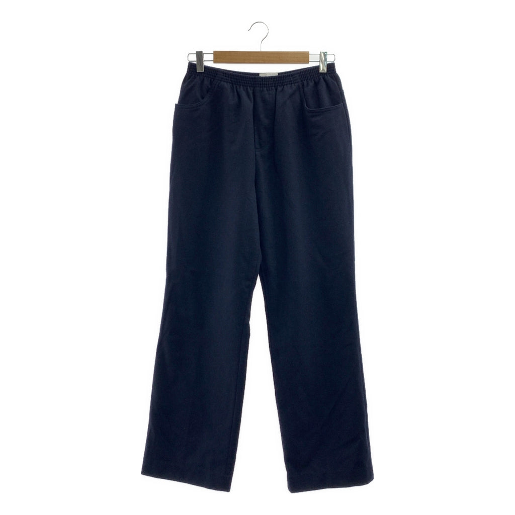 CELLAR DOOR / セラドアー | ウール イージーパンツ | 46 | ネイビー | メンズ