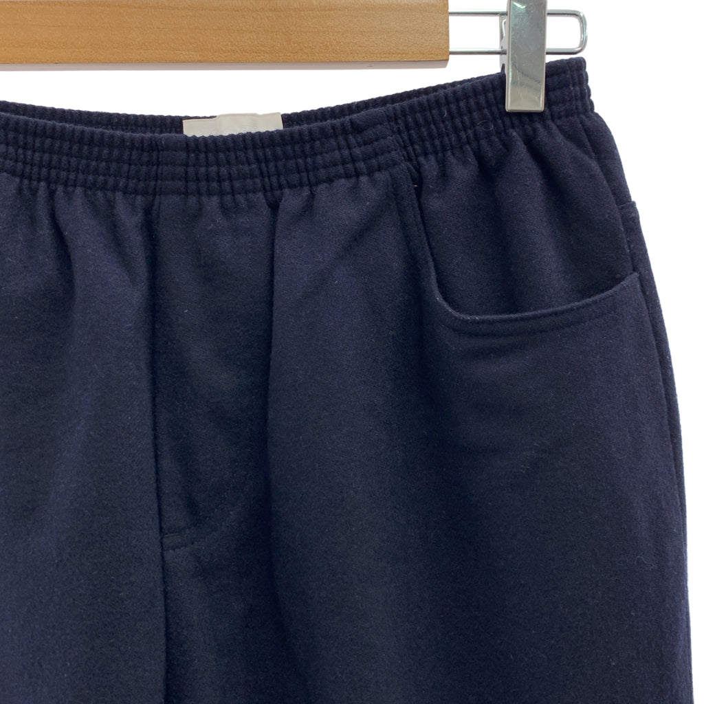 CELLAR DOOR / セラドアー | ウール イージーパンツ | 46 | ネイビー | メンズ