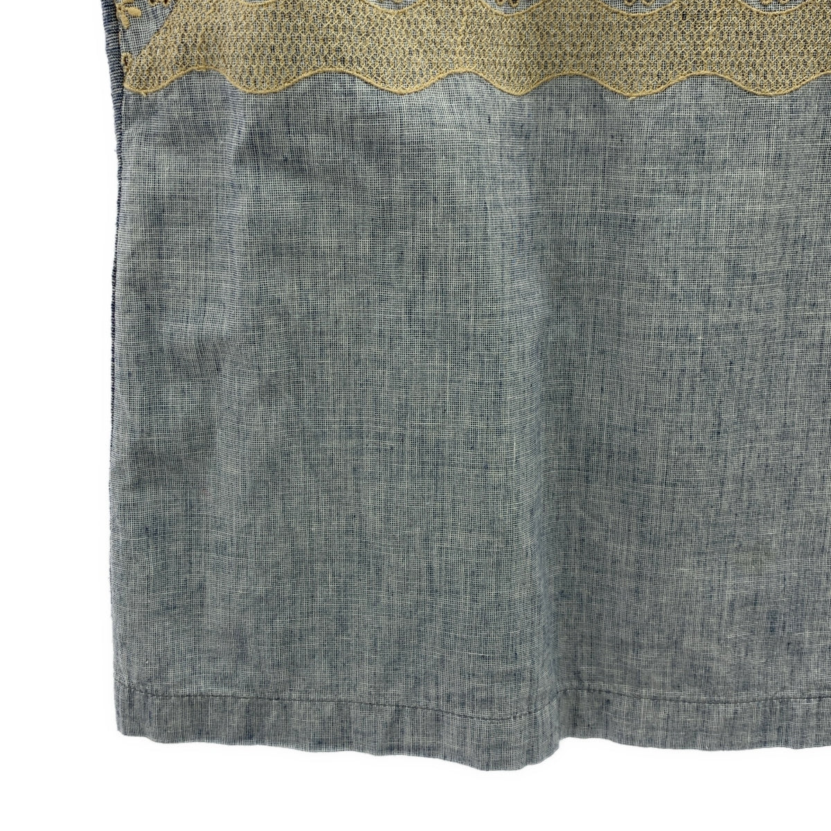 45r / フォーティファイブアール | レース刺しゅう プルオーバー 半袖ブラウス |