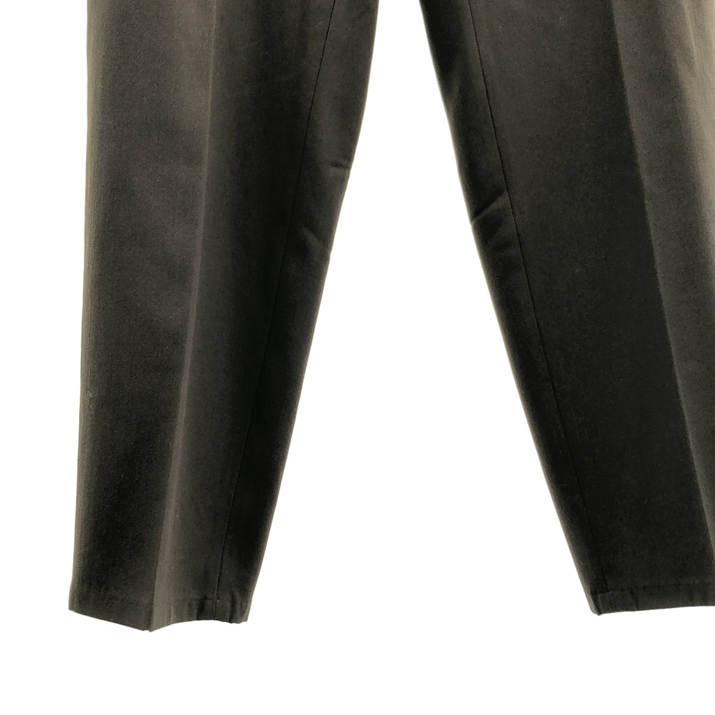 【近全新】JIL SANDER | 2022秋冬系列 | 羊毛斜紋錐形褲 | 46碼 | 棕色 | 男士