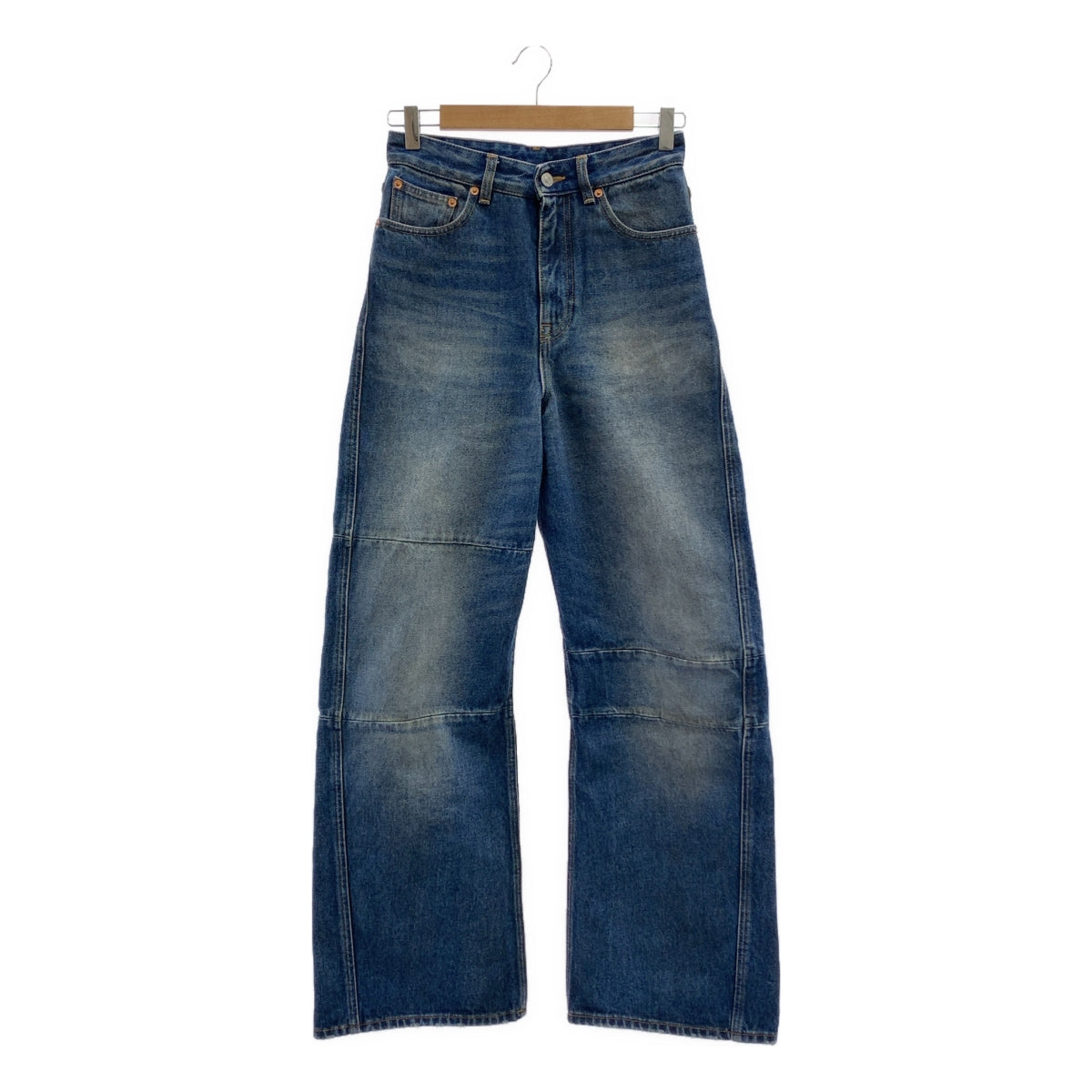 MM6 Maison Margiela / エムエムシックスメゾンマルジェラ | 2022AW | ダメージ加工 再構築 ウォッシュ デニムパンツ | 25 | レディース