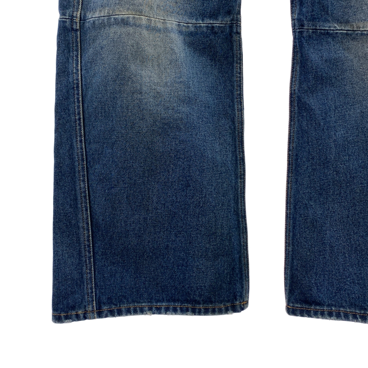 MM6 Maison Margiela / エムエムシックスメゾンマルジェラ | 2022AW | ダメージ加工 再構築 ウォッシュ デニムパンツ | 25 | レディース