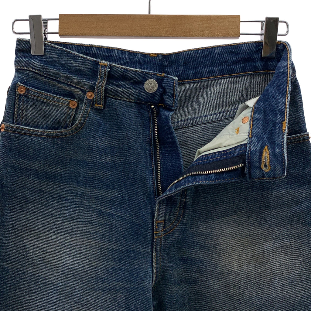 MM6 Maison Margiela / エムエムシックスメゾンマルジェラ | 2022AW | ダメージ加工 再構築 ウォッシュ デニムパンツ | 25 | レディース