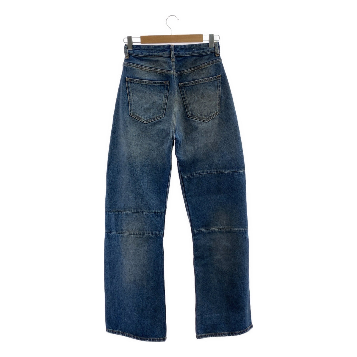 MM6 Maison Margiela / エムエムシックスメゾンマルジェラ | 2022AW | ダメージ加工 再構築 ウォッシュ デニムパンツ | 25 | レディース