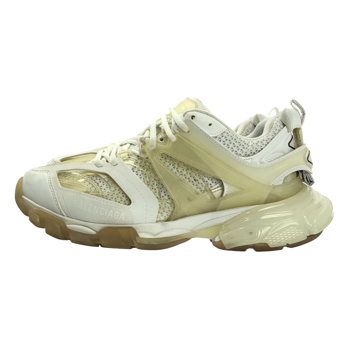BALENCIAGA | TRACK CLEAR SOLE 低筒運動鞋 | 尺寸 26.5 | 白色 | 男款